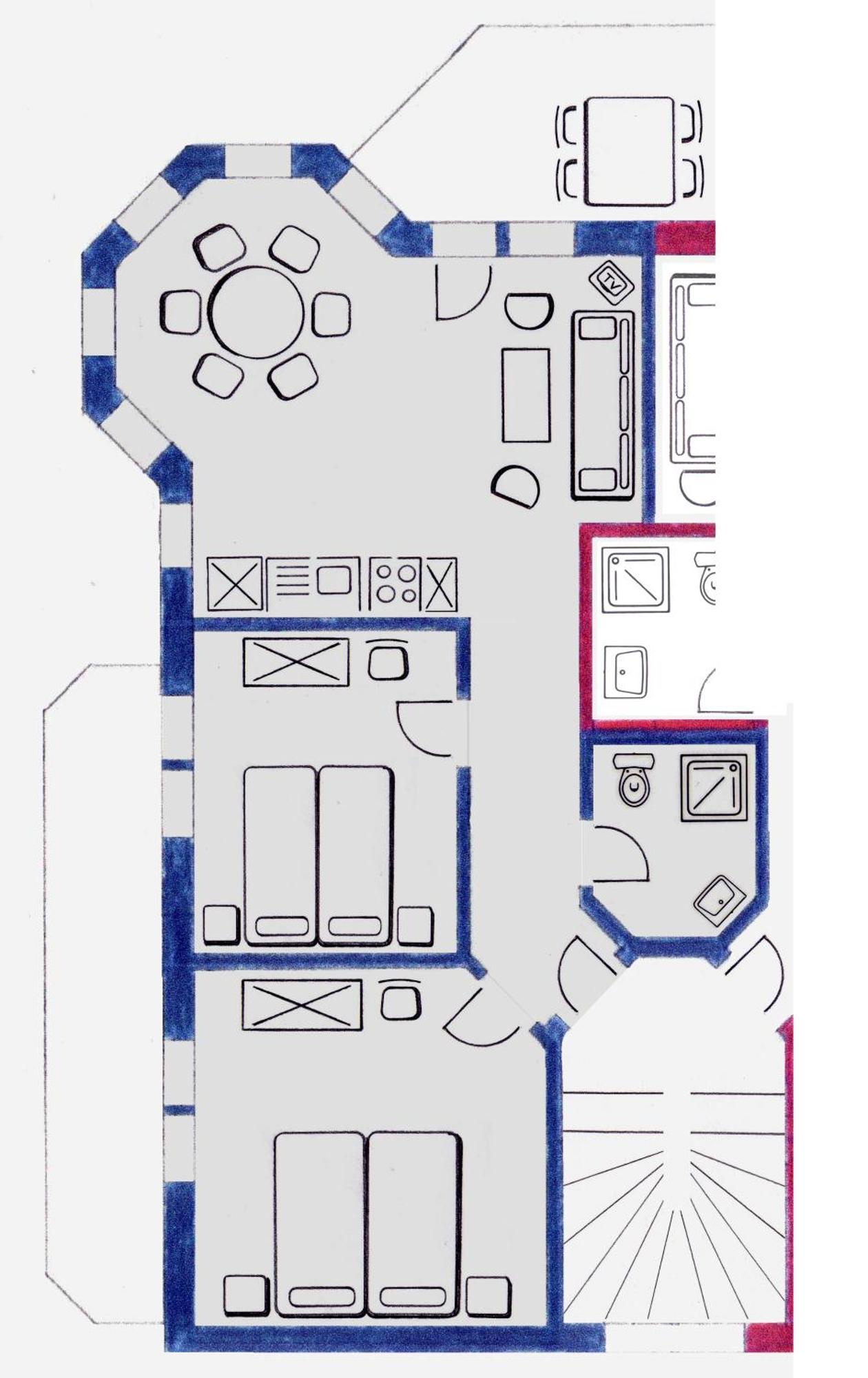 Ferienhaus Antigua Saas-Grund Zimmer foto